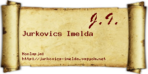 Jurkovics Imelda névjegykártya